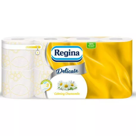 Regina Wc papír Delicate 8 tekercs, 3 réteg Kamilla (7)