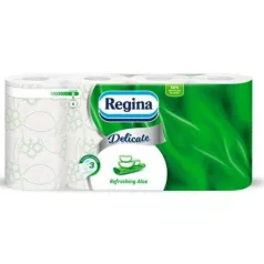Regina Wc papír Delicate 8 tekercs, 3 réteg Aloe (7)