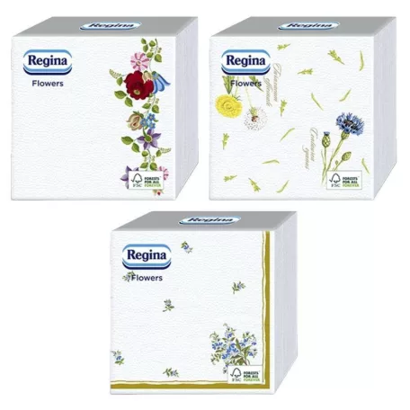 Regina Szalvéta Flower (Kalocsai, Levendula, Mezei virágok) 33X33cm 45lap 1r 28