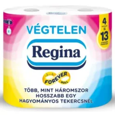 Regina Wc papír Végtelen 4 tekercs, 2 réteg (7)