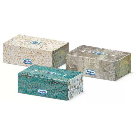 Regina Papírzsebkendő dobozos GOLD 4 trg/96lap(20)