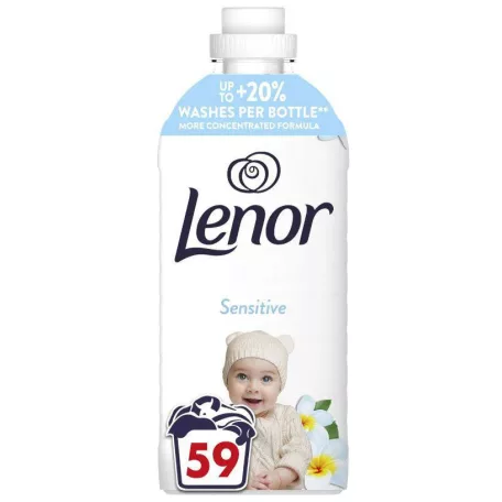 LENOR textilöblítő 1239ml Sensitive (8)