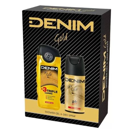 DENIM csomag (deo150ml+tus250ml) GOLD (8)