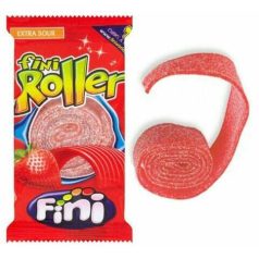 Fini Roller 20g gumicukorszalag Strawberry (40)