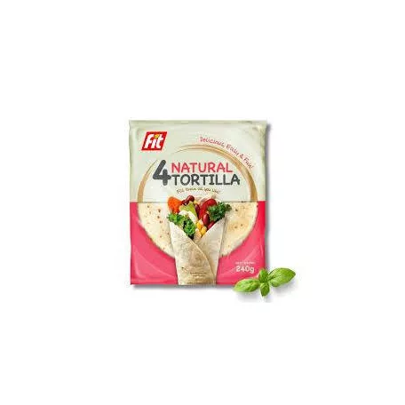 Fit Tortilla Natural 4db, 240g (16)