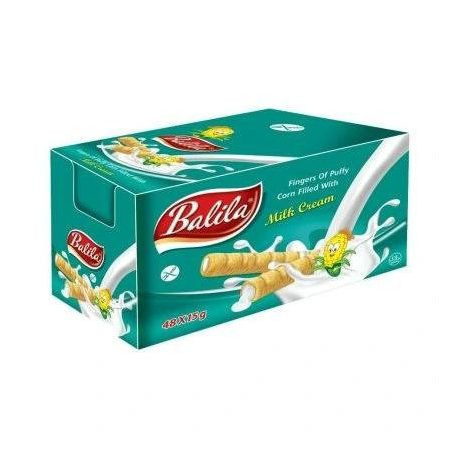 BALILA Kukorica rúd 18g Milk (48)