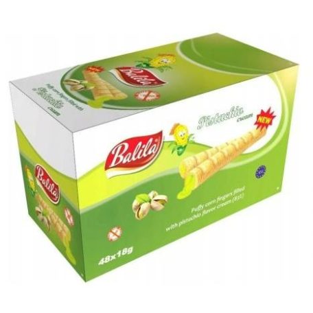 BALILA Kukorica rúd 18g Pisztácia (48)