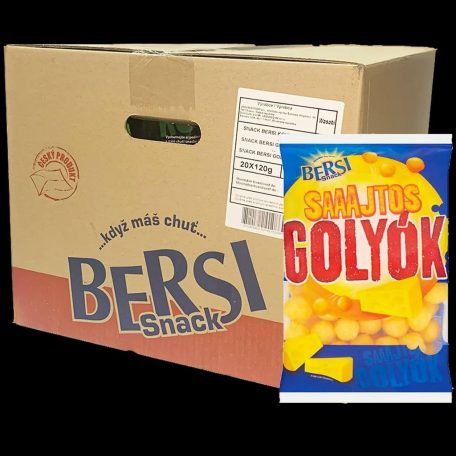 BERSI SNACK 120g Sajtos golyók (20)