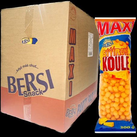 BERSI SNACK 300g Maxi Sajtos golyók (18)