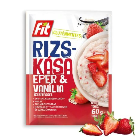 Fit Reggeli Rizskása inulinnal, szárított EPER és vaníliával 60g (20)