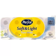 Perfex Wc Papír Pure White 8+2 tek 120lap Pure White (9)