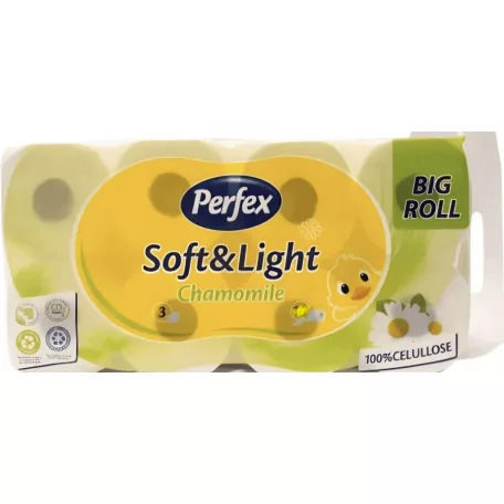 Perfex Wc Papír Pure White 8+2 tek 120lap Kamilla (9)