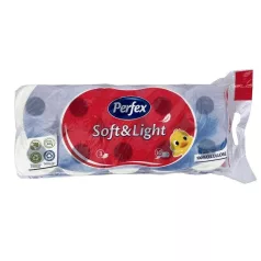 Perfex Wc papír Boni 8+2 tek, 3rtg Soft&light (8)