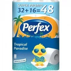 Perfex Wc papír 48 tek. 3rtg/110 lap Tropical Paradise