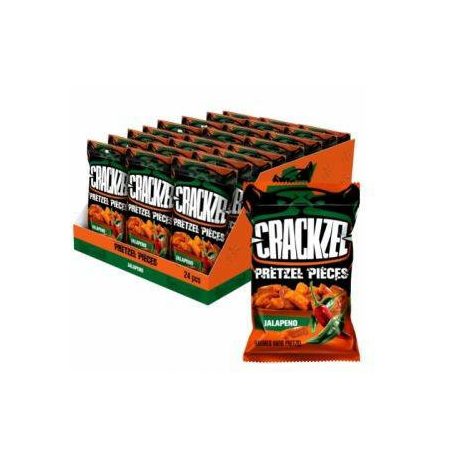 Crackzel Jalapeno ízű perecdarab 65g (24)