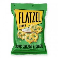 Flatzel tejfölös és snidlinges lapos perec 65g (24)