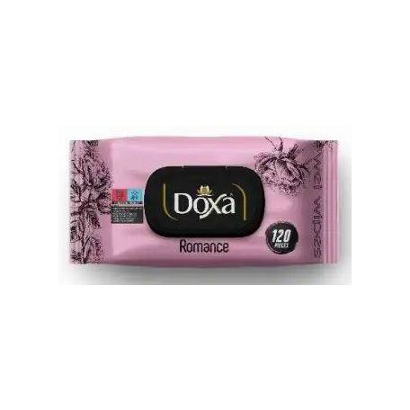 DOXA nedves törlőkendő 120 db-os Romance