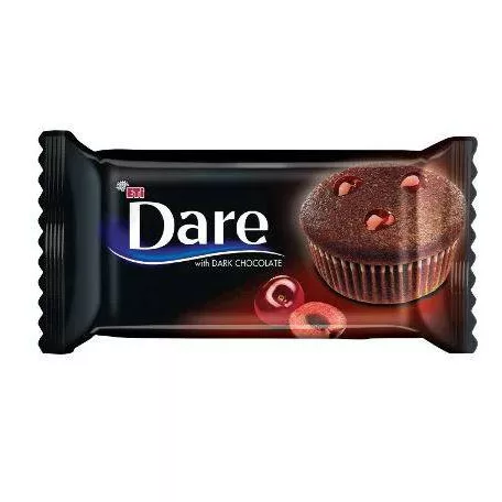 Dare 45g Kakaós Muffin Meggyszósszal töltve (24)