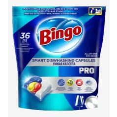 Bingo mosogatógép tabletta 36db-os Pro