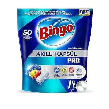 Bingo mosogatógép tabletta 50db-os Pro