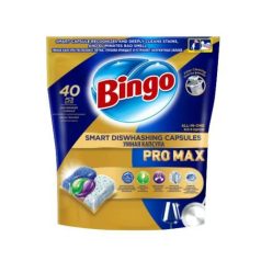 Bingo mosogatógép tabletta 40db-os Pro Max