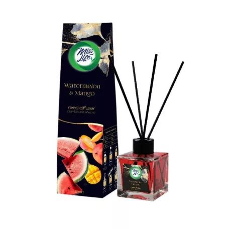 MISS Life Bamboo Pálcikás légfrissítő 100 ml Watermelon and Mango