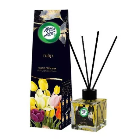MISS Life Bamboo Pálcikás légfrissítő 100 ml Tulip