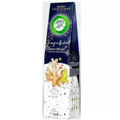   MISS Life Bamboo Pálcikás légfrissítő 100 ml Gingerbread karácsonyi