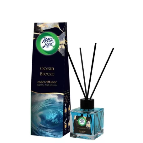 MISS Life Bamboo Pálcikás légfrissítő 100 ml Ocean Breeze