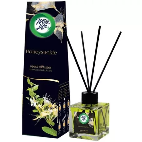 MISS Life Bamboo Pálcikás légfrissítő 100 ml Honeysuckle