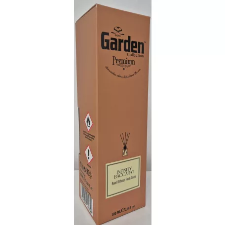 Garden pálcikás Prémium illatosító 100ml - Infinity Baccarat