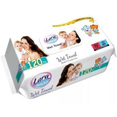 Lara nedves törlőkendő 120 db Prémium (12)