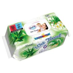 Lara nedves törlőkendő 120 db Aloe Vera (12)