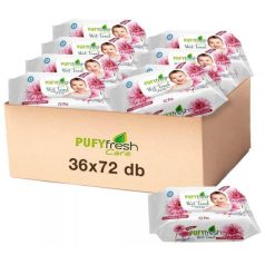 Pufy Fresh nedves törlőkendő 120db Gerbera (12)