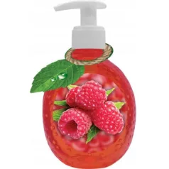 Lara folyékony szappan gyümölcs 375 ml málna (12)