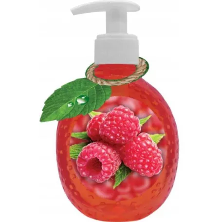 Lara folyékony szappan gyümölcs 375 ml málna (12)