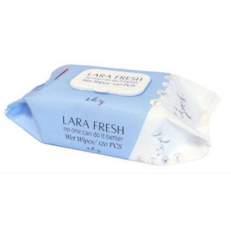 Lara nedves törlőkendő 120 db Fresh Sky (12)
