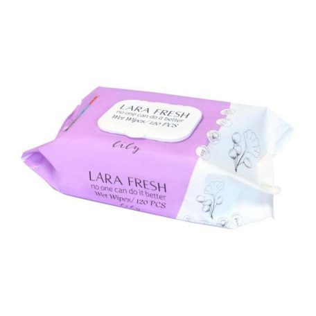 Lara nedves törlőkendő 120 db Fresh Lily (12)