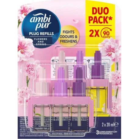 Ambi Pur illatosító 3volution ut.Twin Pack Floral Sensation 2x20ml.