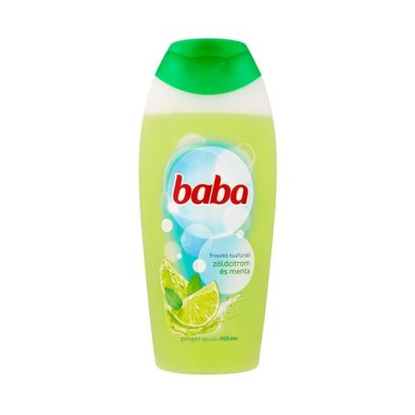 Baba Tusfürdő 400ml Zöldcitrom és Menta