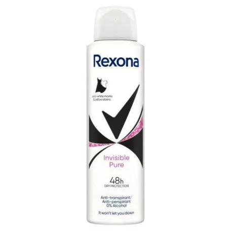 Rexona Deo 150ml Invisible Pure