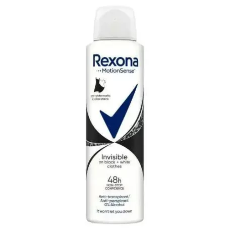 Rexona Deo 150ml Invisible B&W
