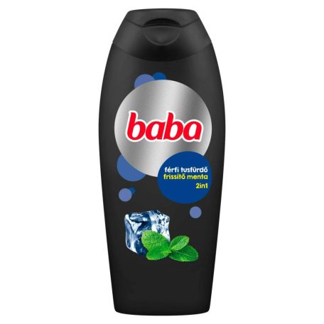 Baba Tusfürdő 400ml ffi. Frissítő menta