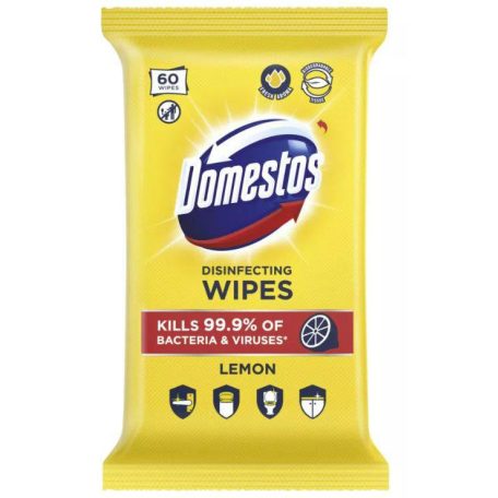 Domestos Törlőkendő  Lemon 60db (6)