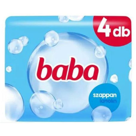 Baba szappan 4 x 90g Lanolinos