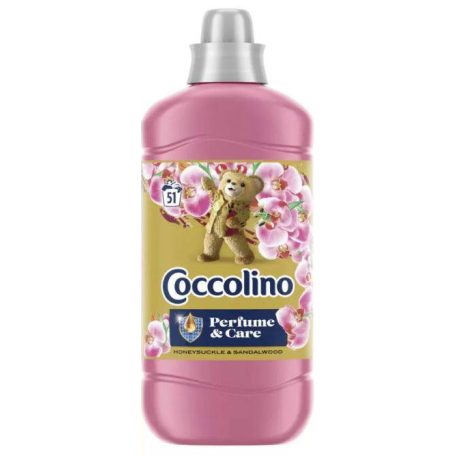Coccolino 1275 ml textilöblítő Honeysuckle Sandawood