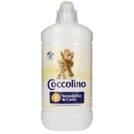 Coccolino 1275 ml textilöblítő Sensitive Almond & cashmere