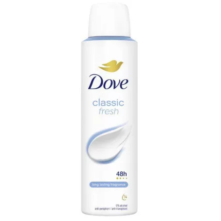 Dove Deo 150ml WOM Classic Fresh