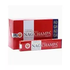 LORA Füstölő Golden Nag Champa 100% natural 12x15g
