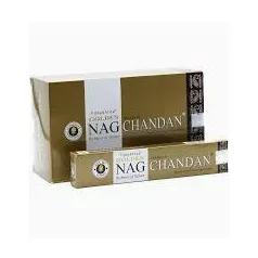 LORA Füstölő Golden Nag Chandan 100% natural 12x15g